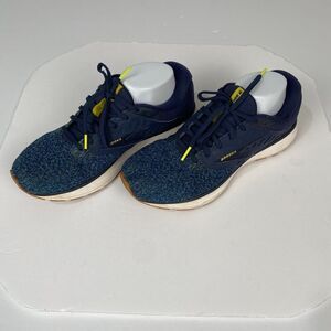 Brooks Range 2 Running Shoes Sneakers Mens Size 8 Blue White Athletic Gym Comfor
